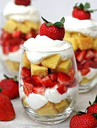 Strawberry Shortcake Parfaits Recipe Desserts Easy Strawberry Shortcake Parfait Recipes