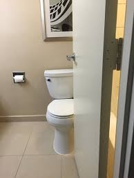 Locking your keys in your vehicles can easily happen. Poor Planning Open Bathroom Door Bumps Toilet Blocks Tub Shower Picture Of Chicago Marriott Oak Brook Tripadvisor