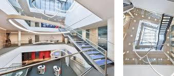 Wilkhahn Furnishes Bank Headquarters In Flensburg In 2020 Furnishings White Walls Banks Building