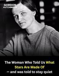 woman discovers stars are made of hydrogen and helium