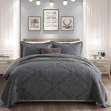 Get the best deal for king gray bedspreads from the largest online selection at ebay.com. Pin On Apartment Ideas