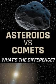 Asteroids Vs Comets In 2020 Comet Comets And Asteroids Solar Nebula
