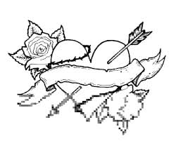 Plus, it's an easy way to celebrate each season or special holidays. Online Coloring Pages Coloring Page The Heart And Arrow Hearts Download Print Coloring Page