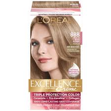 A wide variety of beige blonde. Excellence Creme Triple Protection Medium Beige Blonde Cooler 8bb Hair Color 1 Ct Instacart