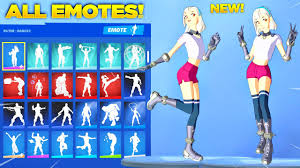 Fortnite season 5 launched on december 2nd, 2020 with brand new features including npcs, a bounty system, new weapons, and more. Fortnite Lexa Skin With All My Fortnite Dances Emotes Fortnite Chapter 2 Season 5 Youtube
