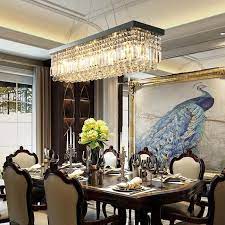 Rectangular Crystal Chandelier Dining Room Crystal Chandeliers Crystal Chandelier Dining Room Dining Room Chandelier Dining Chandelier