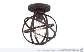 15 Semi Flush Mount Lighting For Rustic Interiors Home Design Lover Bronze Ceiling Lights Ceiling Lights Industrial Ceiling Lights