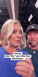 Reklampausens roliga stunder i Efter Fem-studion