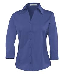 Coal Harbour Easy Care Ladies 3 4 Sleeve Shirt Portage