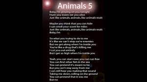 Lyrics to animals by maroon 5. Maroon 5 Animals Full Lyrics Video Youtube