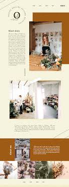 Florist Website Florist Website Beautiful Website Design Squarespace Design