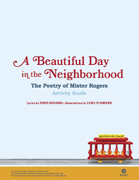 A Beautiful Day In The Neighborhood Activity Guide Neighborhood Activities Poem Activities The Neighbourhood