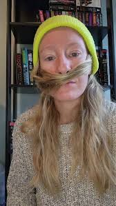 Are we still liking dystopian books??, The Darkness All Around Us has:,  🎬Action & adventure, 🤭Witty banter, 💖Found family, ✌️Dual POV (2 badass  women), 🏍️Hot guy