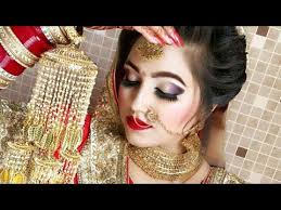 latest fashion bridal makeup by wajid