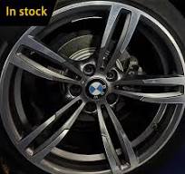 17 Inch Gloss Black & Gunmetal Flow Formed Alloy Wheels Rims 5x112 PCD for  Volkswagen Audi in New Condition