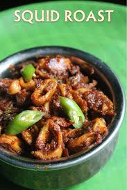 Squid Roast Recipe Kerala Koonthal Roast Recipe Kerala Style Kanava Roast Recipe Yummy Tummy Squid Recipes Cuttlefish Recipes Goan Recipes