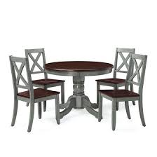 Better Homes And Gardens Cambridge Place Dining Table Multiple Finishes Walmart Com Farmhouse Dining Table Set Round Dining Room Round Dining Table