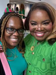 One thing I LOVE about being an AKA is the 🩷 All weekend in Georgia all I  hear is hi Soror!! The hugs, the are you visiting do you need anything, the