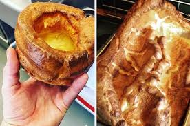 I was always afraid to atempt it because my friend said that it was so hard and a pain to make. 24 Photos Of Big Yorkshire Puddings To Make British People Feel Happy