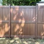 Embossed Wood Grain Vinyl Fences | Liberty Fence & Railing