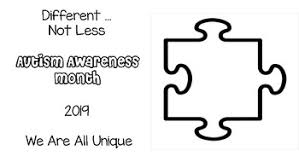Autism diagnosis onboarding vector template. April Autism Awareness Month Color Page 2019 By Teaching And Two Stepping