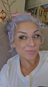 women embracing gray hair at 47