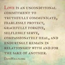 Love Is An Unconditional Commitment Love Actually Sign Quotes Faith In Love