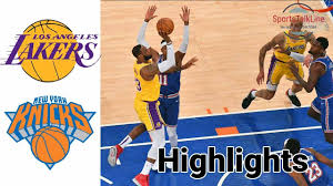 Knicks regular season game log. Lakers Vs Knicks Highlights Halftime Nba M April 12 Youtube