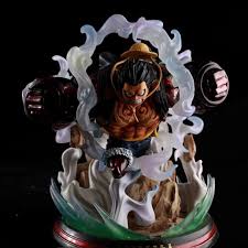 Anime, one piece, rockman, monkey d. Action Figure Luffy One Piece Pvc Anime Collection Model Toy Gear Fourth Monkey D Luffy Pop Xxl Gift For Kids Buy At The Price Of 44 41 In Aliexpress Com Imall Com