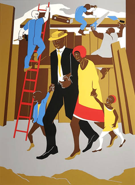 Work by Jacob Lawrence