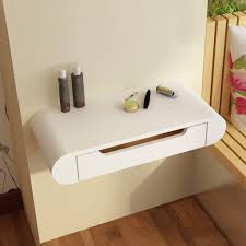 From bachelors in studio apartments to joint families in big houses, these designs cater to a large set of. Floating Shelf White Bedside Vanity Dressing Table Floating Makeup Dresser Table Cosmetic Storage Table Corner Wall Cabinet With Drawer Buy Online In Bosnia And Herzegovina At Bosnia Desertcart Com Productid 105079792