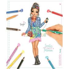 Dibujos Para Colorear De Top Model