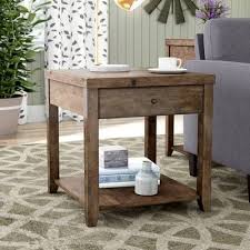 This build features the x coffee table design. August Grove Edna Console Table Reviews Wayfair End Tables With Storage End Tables Furniture
