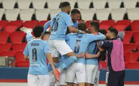Manchester city matchwinner riyad mahrez claimed psg lost their nerve and started to kick us mahrez scored on either side of halftime in the semifinal second leg, with his second goal seeing city. Mahrez Grabs Winner As Man City Come From Behind To Beat 10 Man Psg