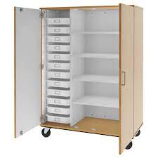D s stevens cabinet and fixture company is the reliable company to turn to when it comes to great remodeling, we are the specialists to call upon! Stevens Id Systems Mobiles Classroom Cabinet With Trays Wayfair