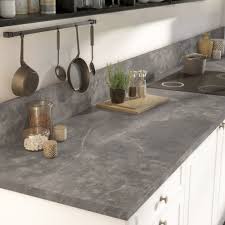 Trouvez marbre cuisine sur 2ememain ✅ avantageux pour tout le monde. Plan De Travail Stratifie Effet Marbre Gris Mat L 315 X P 65 Cm Ep 38 Mm Leroy Merlin