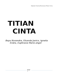 Drama titian cinta ini bakal bersiaran sebanyak 28 episod penuh. Titian Cinta 1