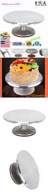 12 Revolving Rotating Cake Stand Decorating Swivel Turntable Cake Display Plate Turntable Cake Rotating Cake Stand Cake Display