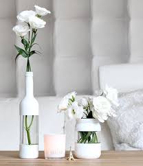 Super Coole Idee Fur Diy Vase L Flaschen Und Glaser Upcycling L Deko Selber Machen Glasvase Diy Fruhling Dekoration