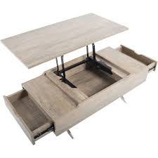 Denson Melamine Veneer Wood Hidden Storage Lift Top Coffee Table In 2020 Coffee Table Lift Top Coffee Table Hidden Storage