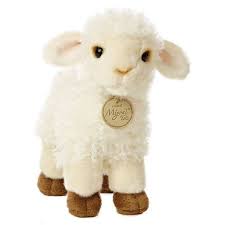 Aurora Baby Lamb Stuffed Animal 7 Baby Sheep Lamb Stuffed Animal Baby Lamb