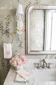 Banana leaf wallpaper bathroom is a 490x645 hd wallpaper picture for your desktop, tablet or smartphone. Banana Leaf Powder Room Wallpaper Design Ideas