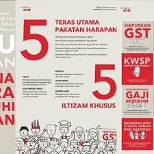 Last updated may 17, 2018. Manifesto Pakatan Harapan 2018 Pru 14
