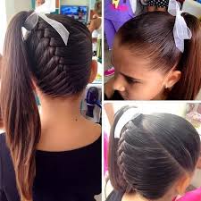 Braid Into Ponytail Trends Style Hair Styles Kids Hairstyles Hair Hacks