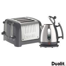 02 your lite toaster featuring dualit's patented perfect toast technology, the lite toaster 03 contents safety precautions 04 know your toaster 06 setting up 08 toasting tips 09 toasting bread 10 bagel & bun toasting 11 toasting frozen bread 12 4 slot toasting 13 stop toasting 14. Dualit Lite Kettle 4 Slot Toaster Set Grey 10126 Costco Uk