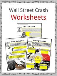 I was looking for daily price information from low correlated major stock markets. Wall Street Crash Facts Worksheets History Economic Impact For Kids