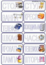 цифры на английском от 1 до 20 с русской транскрипцией Mebel Furniture