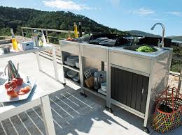 cuisine exterieure 15 modeles pratiques et esthetiques elle decoration summer kitchen rooftop garden outdoor decor