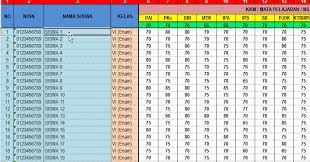 Rekap daftar nilai harian sdmi semua kelas sahabat media pendidikan dimanapun berada di kesempatan kali ini admin coba membagikan contoh rekapitulasi daftar nilai kurikulum 2013 jenjang sdmi lengkap untuk kelas 1 sampai kelas 6 yang dapat bapak ibu unduh pada link yang akan admin sediakan. Download Aplikasi Rapor Sd Ktsp Excel Tahun Pelajaran 2016 2017 Info Pendidikan Terbaru