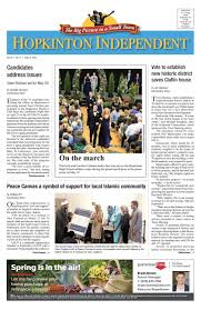 Hopkinton Independent May 15 2019 by Newsroom
